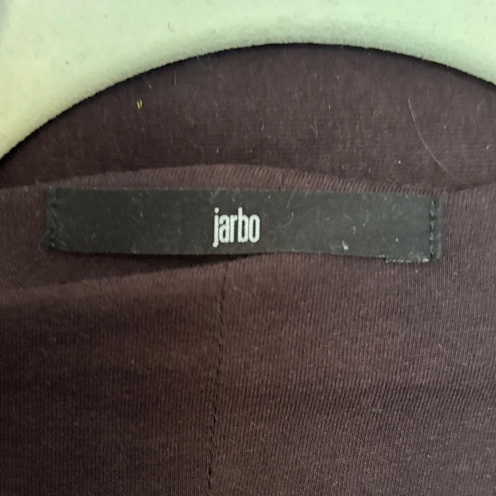 Jarbo Blazer Burgundy Womens Size 40/L Single Button Cotton Lycra Stretch Jacket